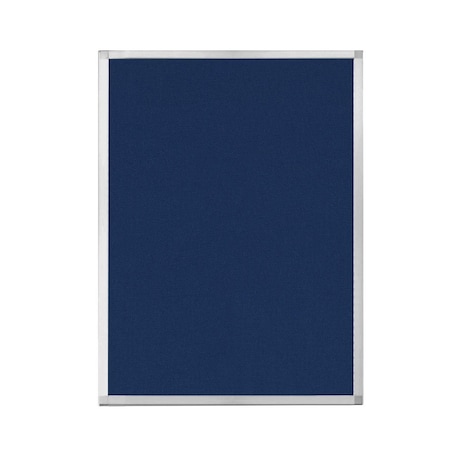 Versare Hush Panel Configurable Cubicle Partition 3' x 4' Navy Blue Fabric 1850303